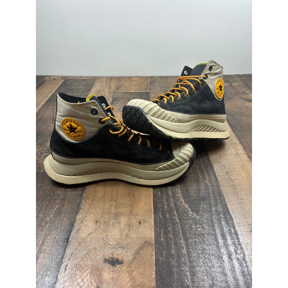 Converse Chuck Taylor‎ All Star Cruise Hi Black Tan Yellow A04522C Mens 10
